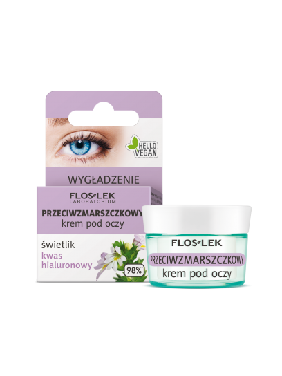 Floslek Anti-wrinkle eye cream eyebright and hyaluronic acid 15 ml 
