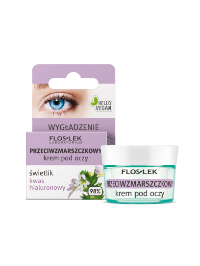 Floslek Anti-wrinkle eye cream eyebright and hyaluronic acid 15 ml