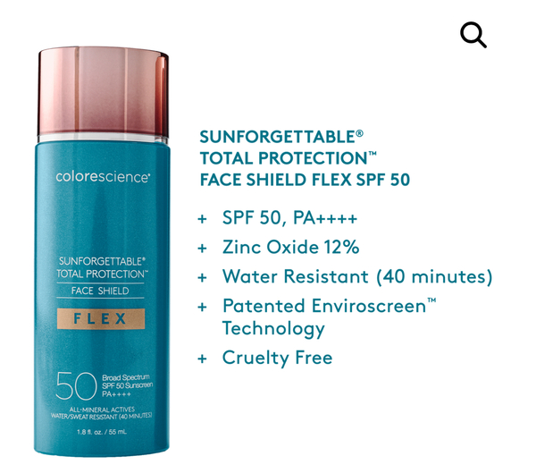 Sunforgettable total protection face shield flex FAIR
