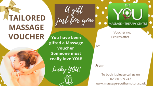 Gift Voucher 75 mins Tailored massage with a Senior therapist