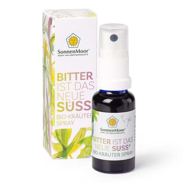 Bio-Kräuter-Spray, Bitter süß, Bitterstoffe Spray, 20 ml