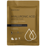 BeautyPro Hyaluronic Acid Gold Foil Mask