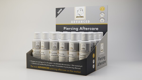 Advanced piercing aftercare