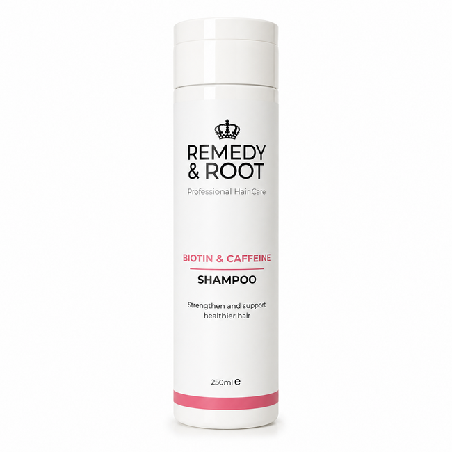 REMEDY & ROOT Biotin & Caffeine Shampoo 250ml