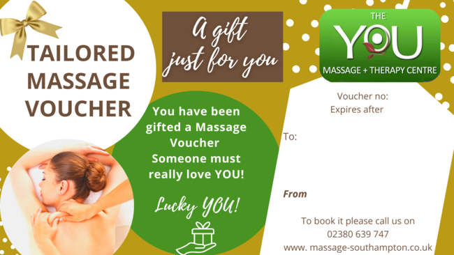  Gift Voucher 90 mins Tailored massage