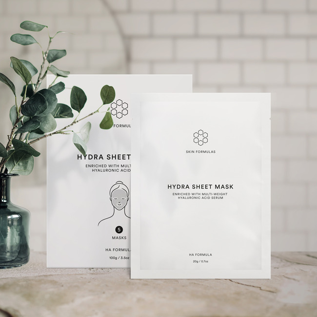 ** FREE Sheet Mask Box of 5 with any 3 Skin Formula's Products