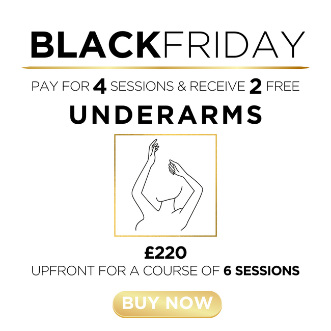e) Underarms - 2 Sessions FREE!