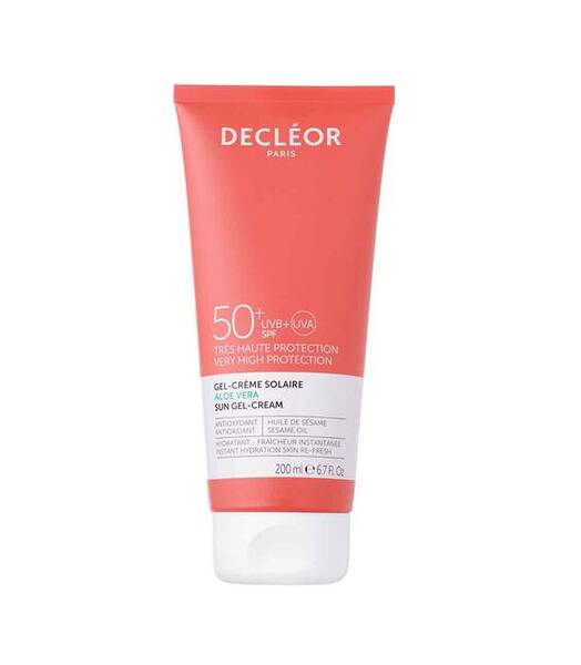 Sun products - spf 50 gel body cream