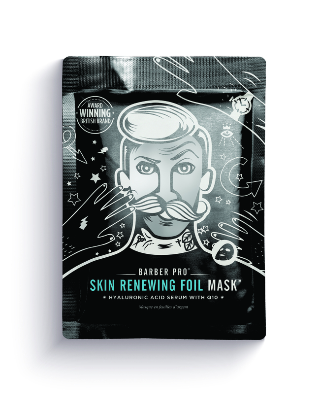 BarberPro Skin Renewing Foil Mask