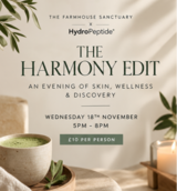 THE HARMONY EDIT — EVENING EVENT Weds 18th Nov 5-8pm