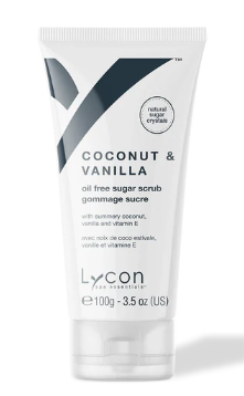 coconut and vanila oil free scrub