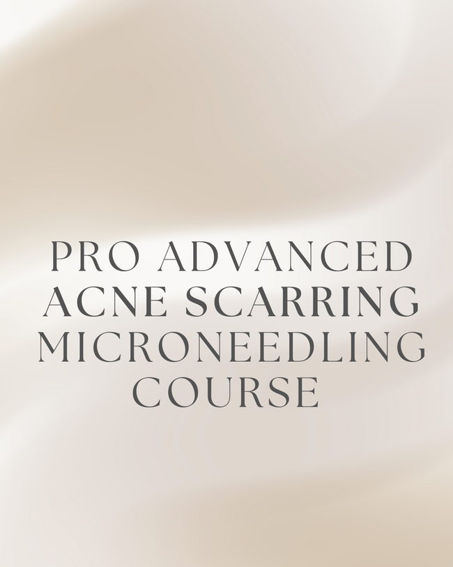 *Pro Advanced Acne Scarring Microneedling Course 7 for 5