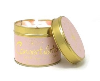 Congratulations - Tin Candle