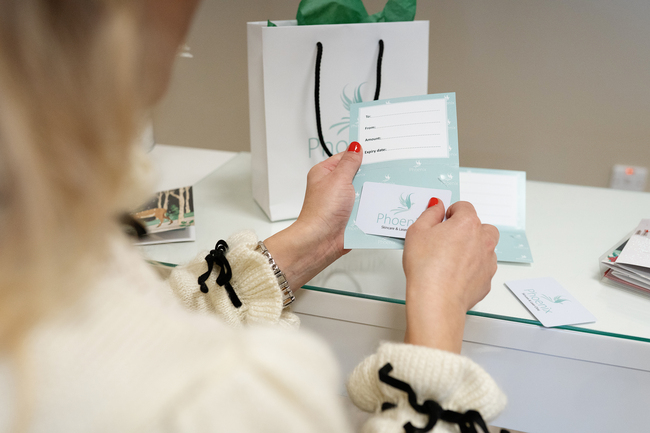 Gift card to the value of 60 Eur