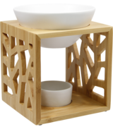 Venus Duftlampe (Bambus/Keramik)