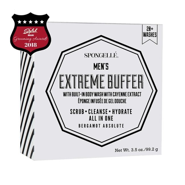 Mens Extreme buffer 28+ washes bergamont absolute