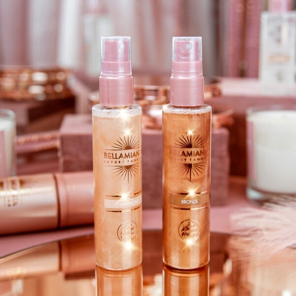 Bellamianta Champagne Glow Mists by Maura Higgins