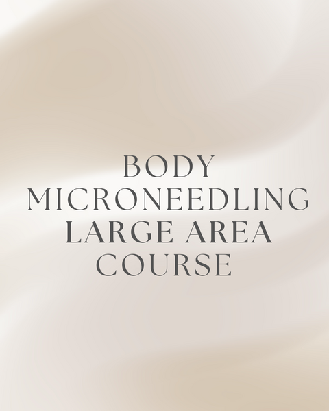 *Body Microneedling - Large Area Course 7 for 5