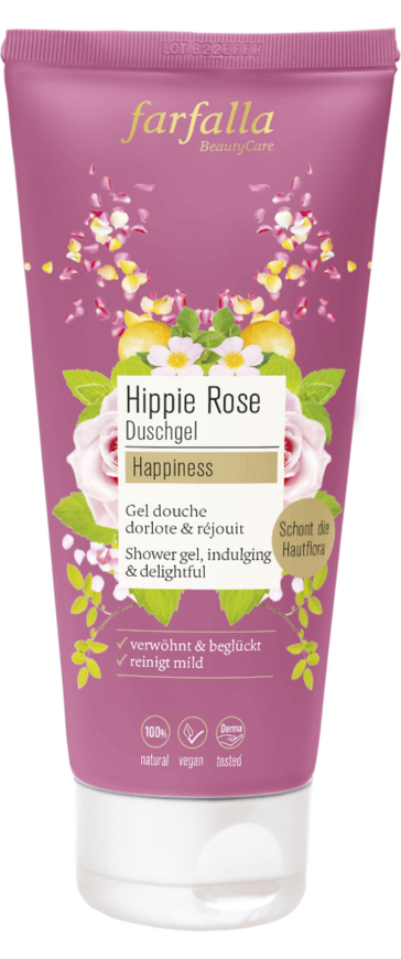 Duschgel Hippie Rose Happiness, 200 ml