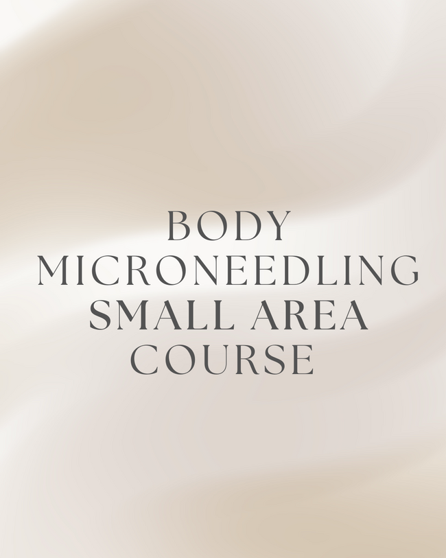 *Body Microneedling - Small Area Course 7 for 5