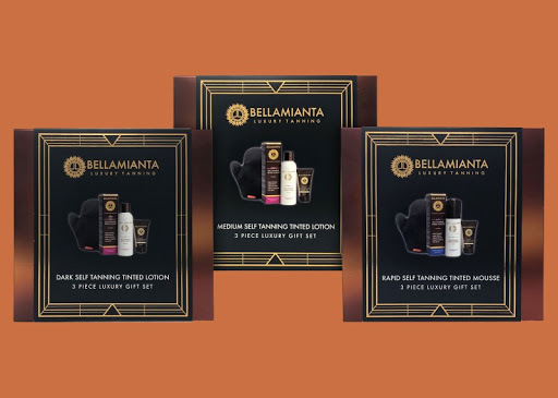 Bellamianta Dark Tanning Lotion Gift Set