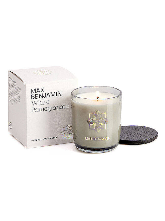 WHITE POMEGRANATE CANDLE 210G