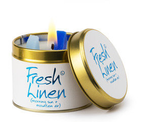 Fresh Linen  - Tin Candle