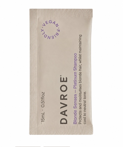 Davroe Blonde Senses Platinum Shampoo Sample 15ml