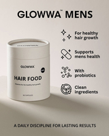 Mens Glowwa Hair Food 1 month supply