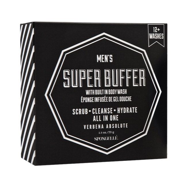  Spongelle Men's MINI Super Buffer