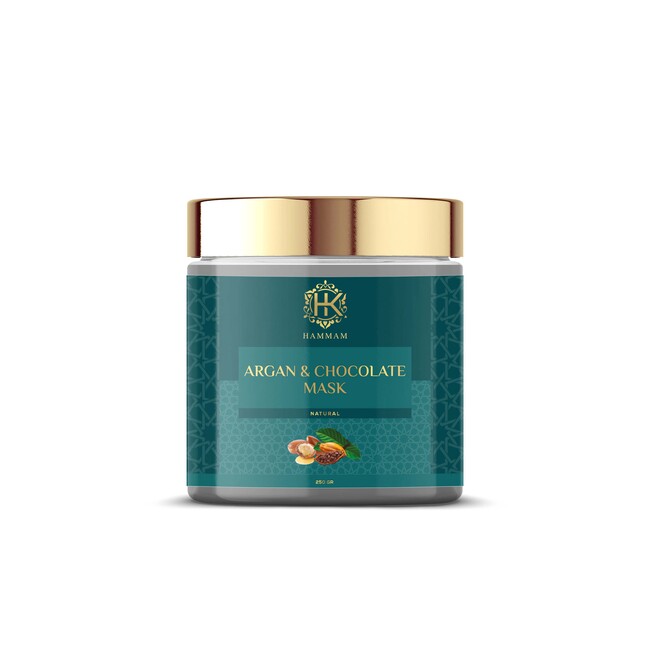 HK Chocolate mask with argan oil