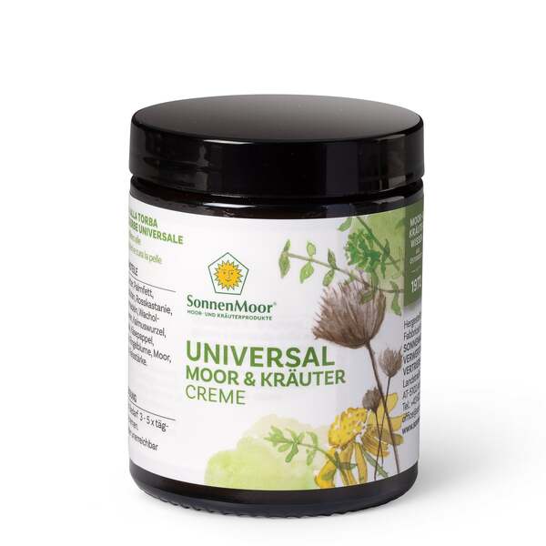 Universal Moor- und Kräutercreme, SonnenMoor Creme, Hautsalbe, 140 g