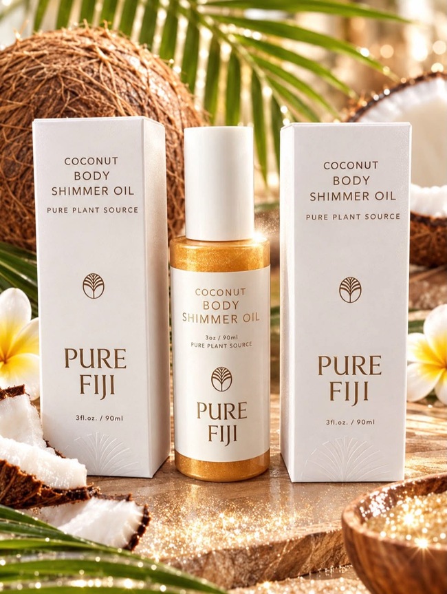 body shimmer oil