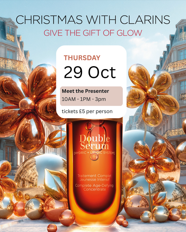 Clarins Meet The Presenter Event 10am slot