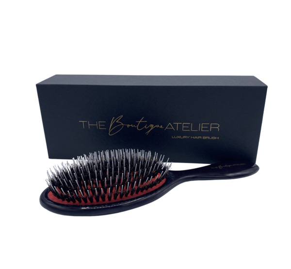 02 Luxury Hair Brush - Black Medium