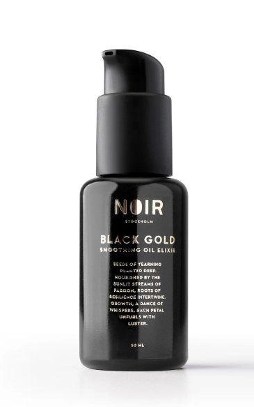 Black gold oil