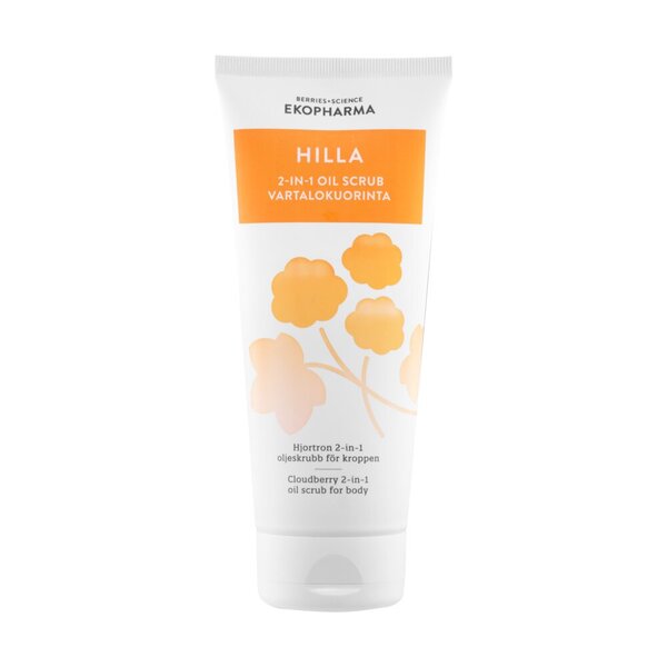 EKOPHARMA Hilla 2-in-1 Oil Scrub Vartalokuorintaöljy