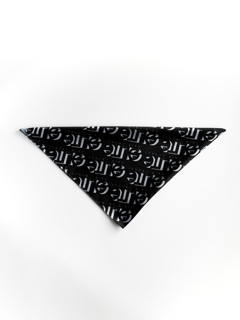Black logo headscarf