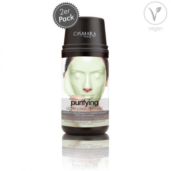 Casmara Purifying Algen Peel Off Maske im Doppelpack