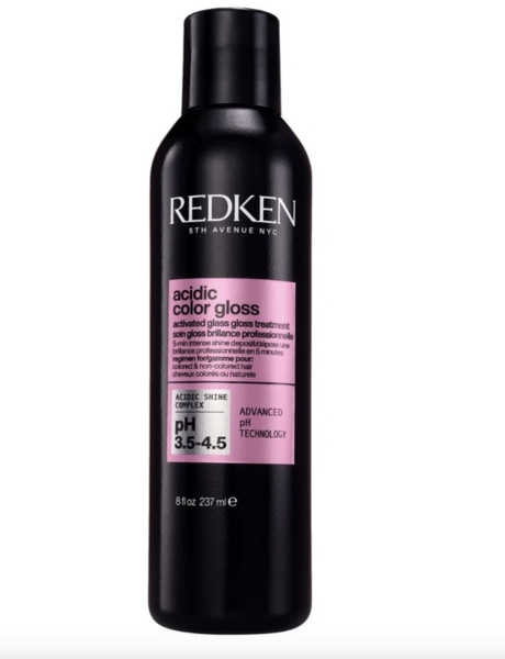 ACIDIC COLOR GLOSS GLASS GLOSS TREATMENT