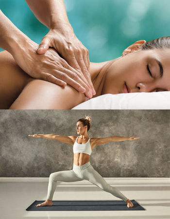 Yoga or Pilates Class & Massage Combination