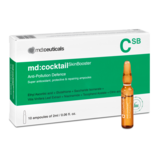 Ampoules md:cocktail  Anti Pollution hydration & protection