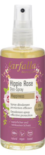 Deo-Spray Hippie rose Happiness, Deodorant, 100 ml