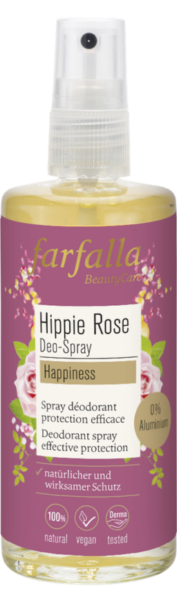 Deo-Spray Hippie rose Happiness, Deodorant, 100 ml
