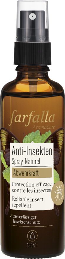 Anti-Insektenspray, Abwehrkraft, Naturel, Anti-Mückenspray, 75 ml 