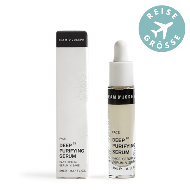 ✈️ Reisegröße, Serum für unreine Haut, DEEP PURIFYING SERUM, 5 ml 