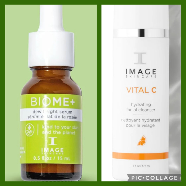 ** FREE Biome Dew Bright Serum 15ml with Vital C Hydrating Facial Cleanser Save E36.50