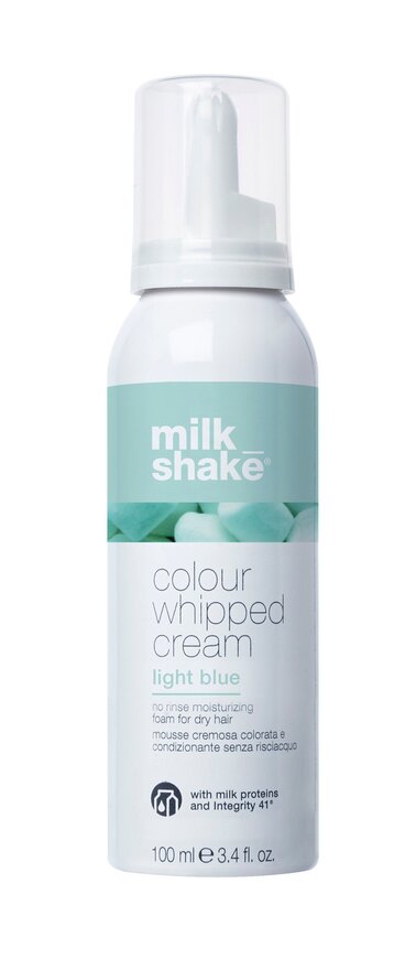 Light Blue Color Whipped Cream 100ml