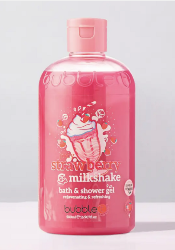 Bubble T Juicy Strawberry Milkshake Bath And Shower Gel