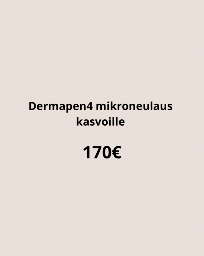 4.Dermapen4 mikroneulaus (kasvot)